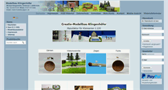 Desktop Screenshot of klingenhoefer.com